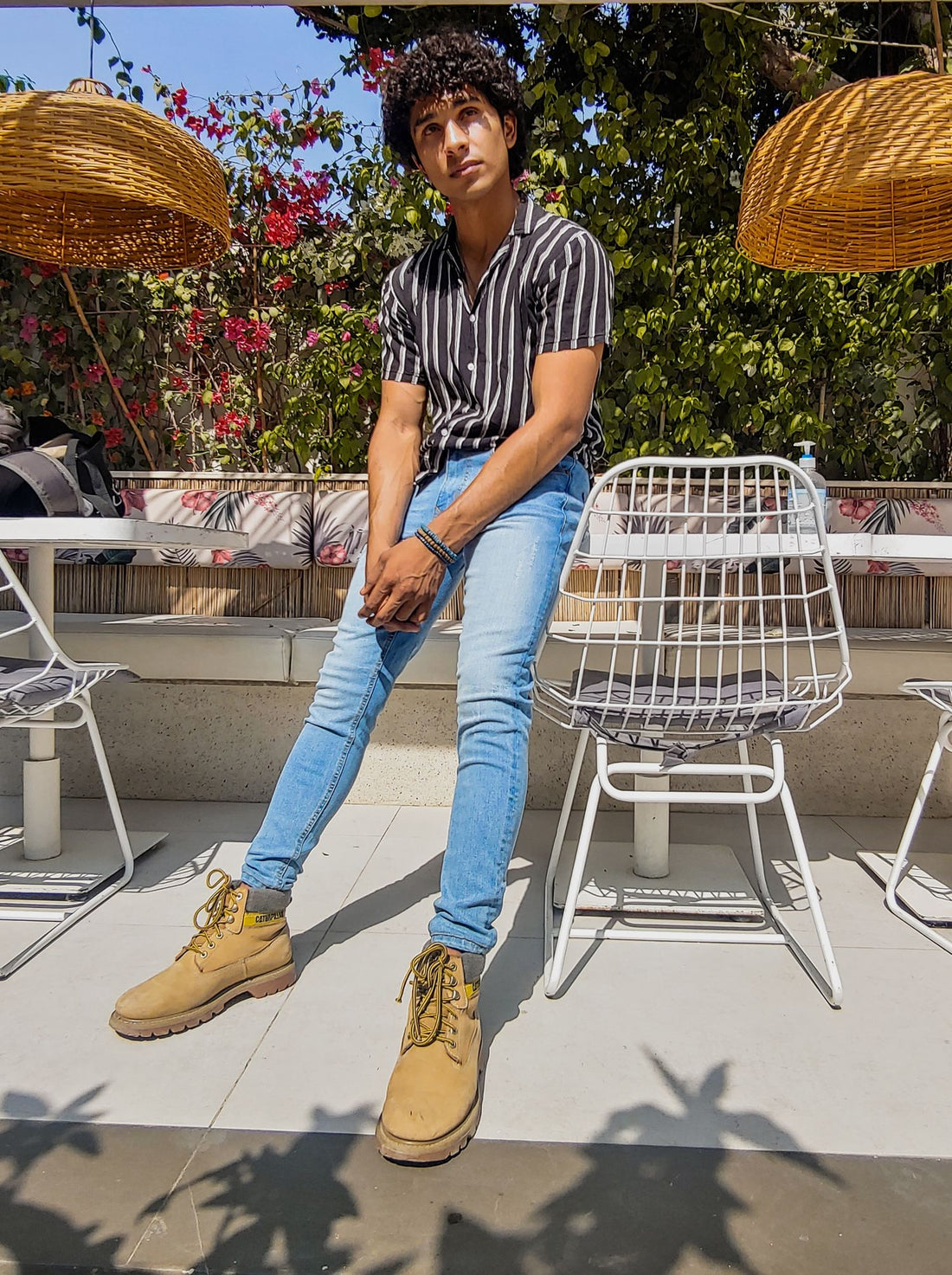 Raul Ice Blue Skinny Jeans