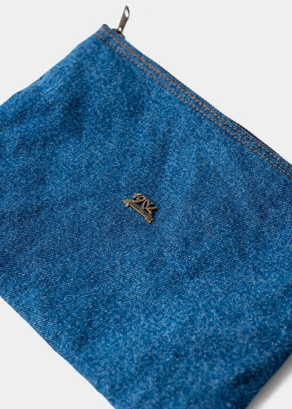 1947 Multi-Purpose Denim Pouch in Blue