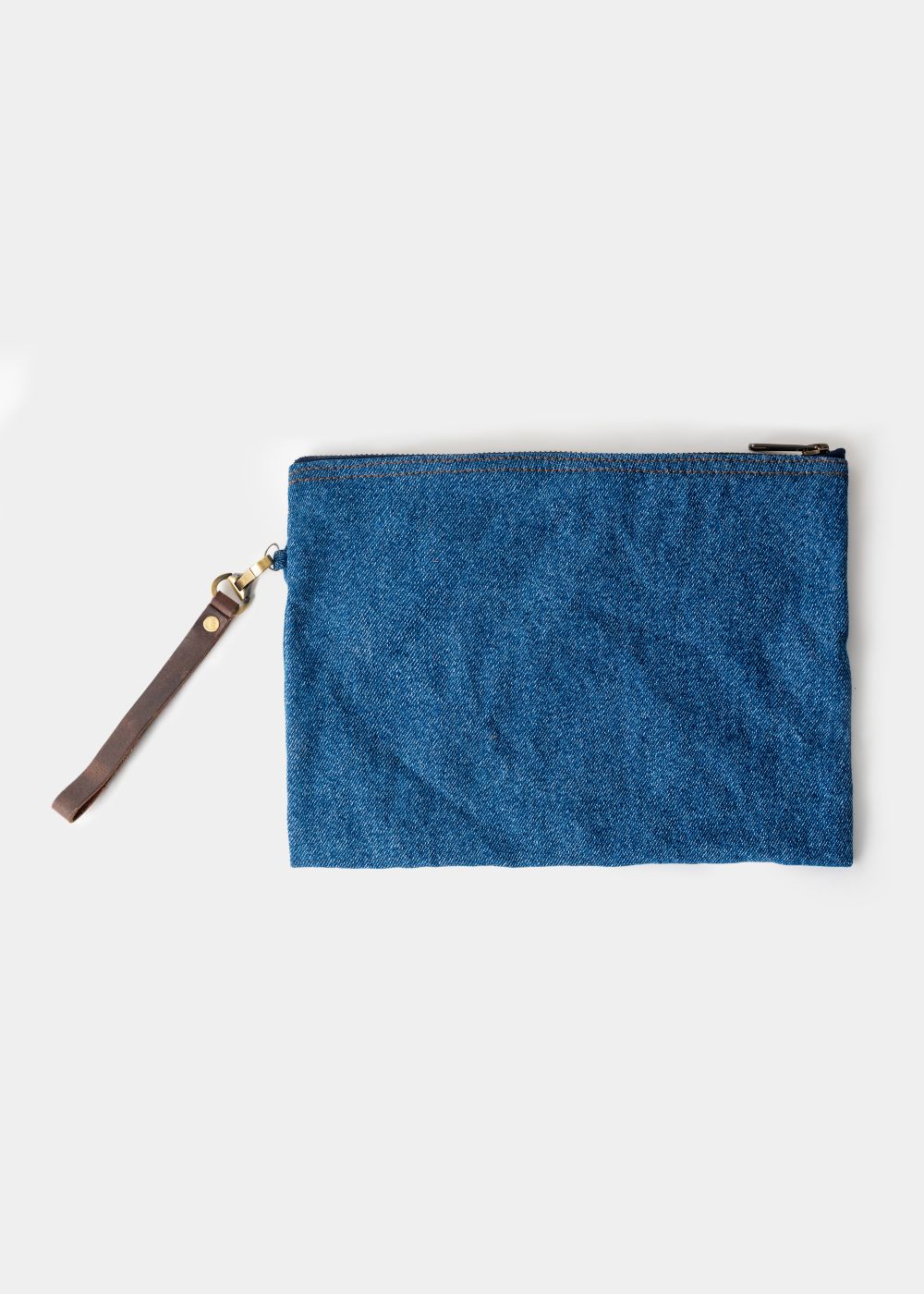 1947 Multi-Purpose Denim Pouch in Blue