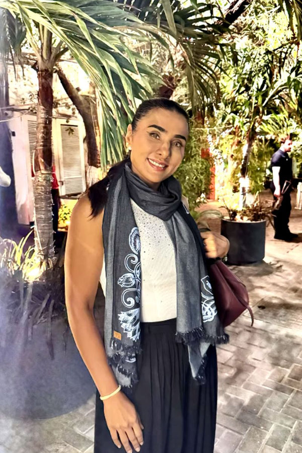 1947 Screen Printed Stole