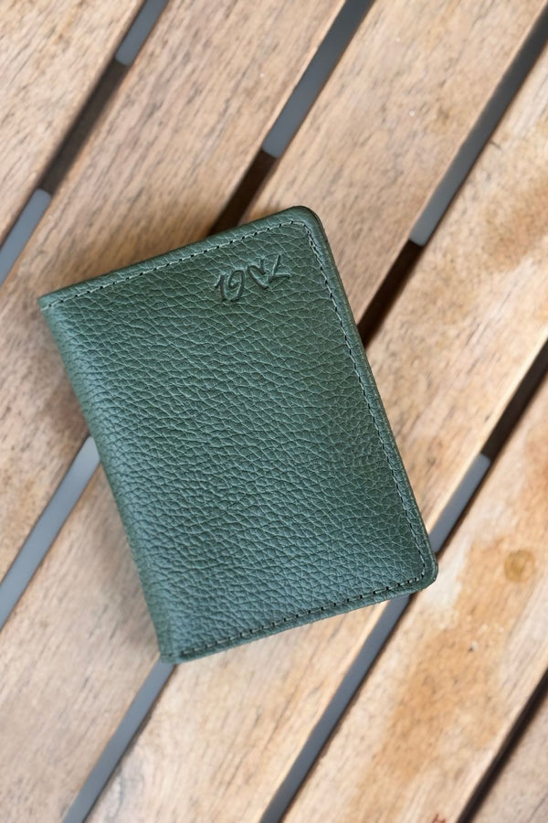 Army Green Compact Wallet