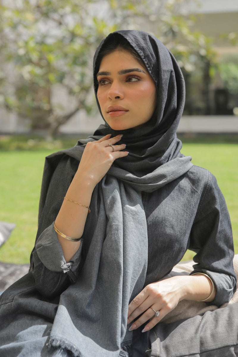 Balayage Charcoal Stole