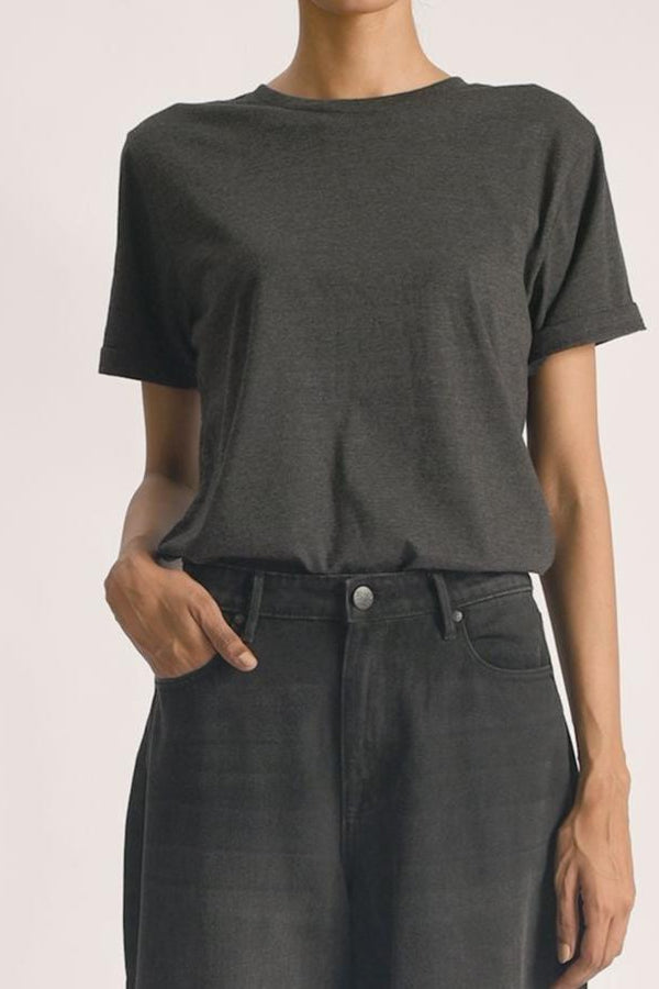 Basic T-Shirt Black Her