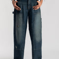 Rustic Blue Carpenter Skater Jeans Women
