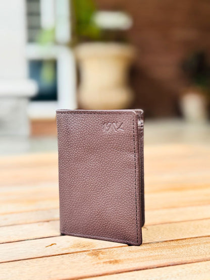 Brown Leather Wallet with Spacious and compact Design