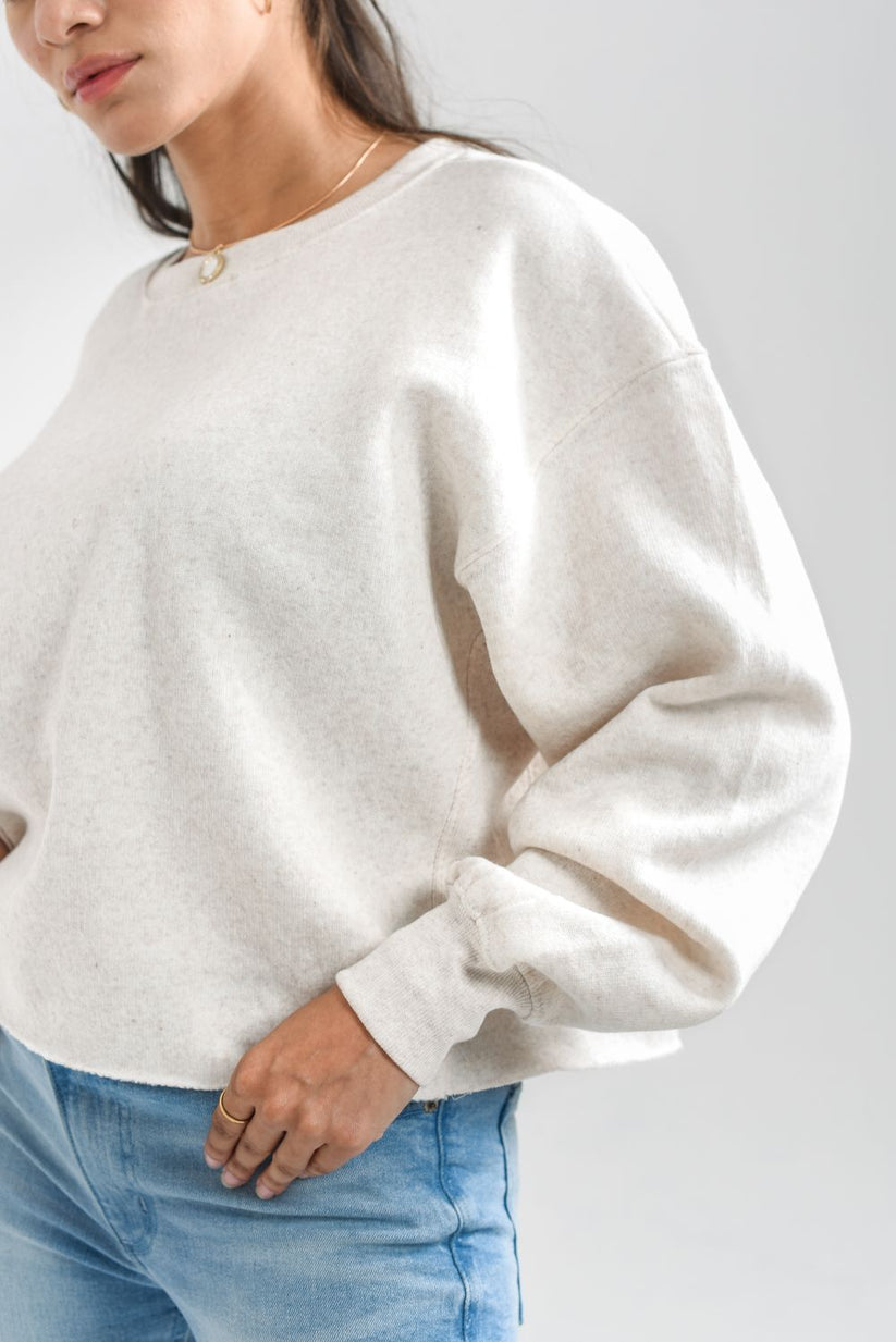 Ladies Crop Top in Caramel Color