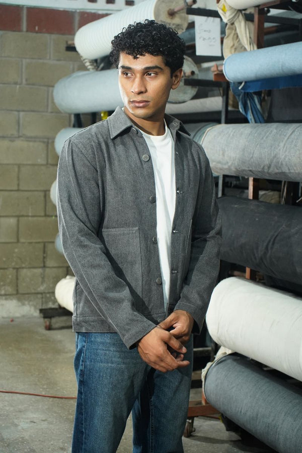 Classic Grey Shacket 
