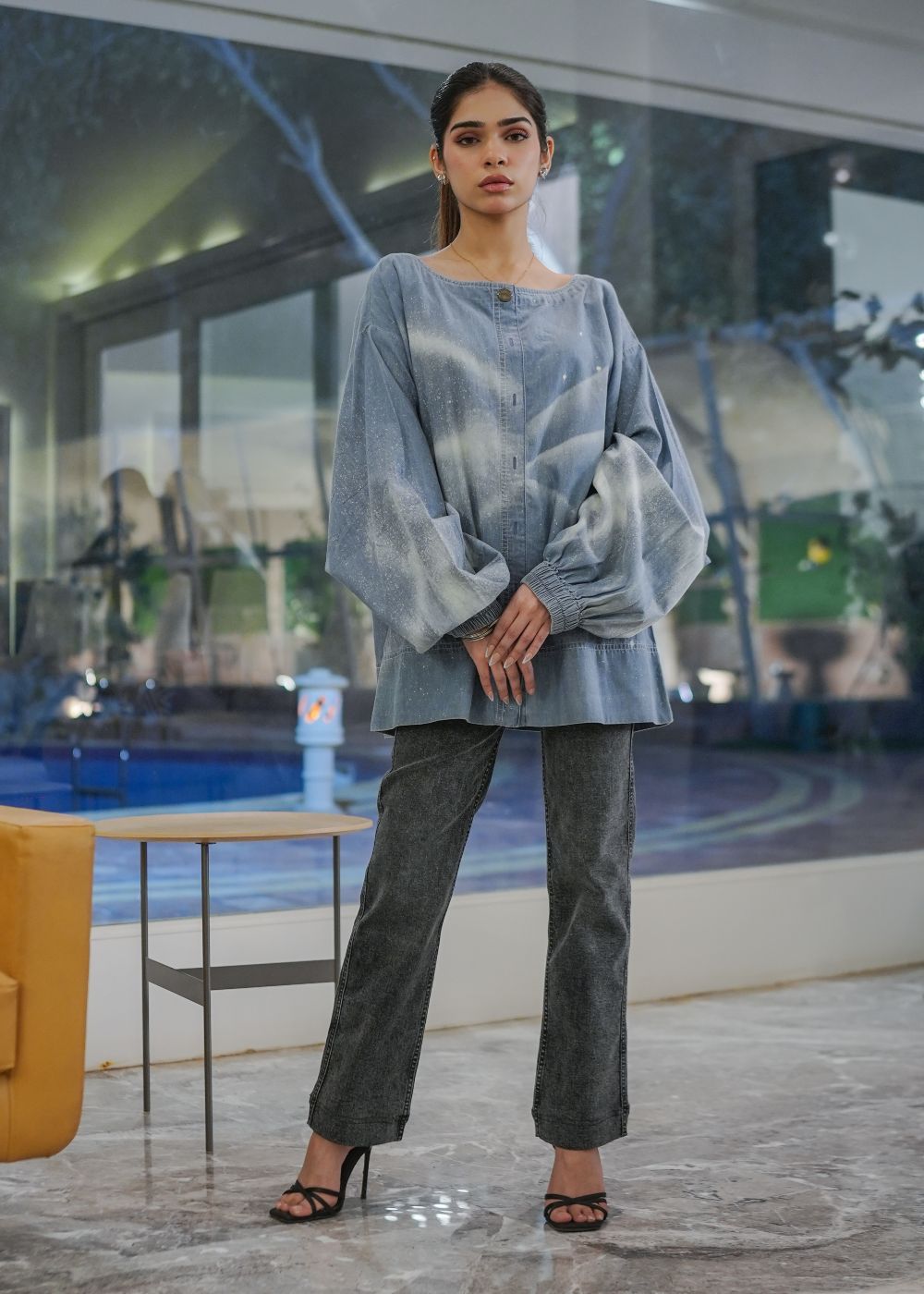 Denimania Bleach Mid Tunic