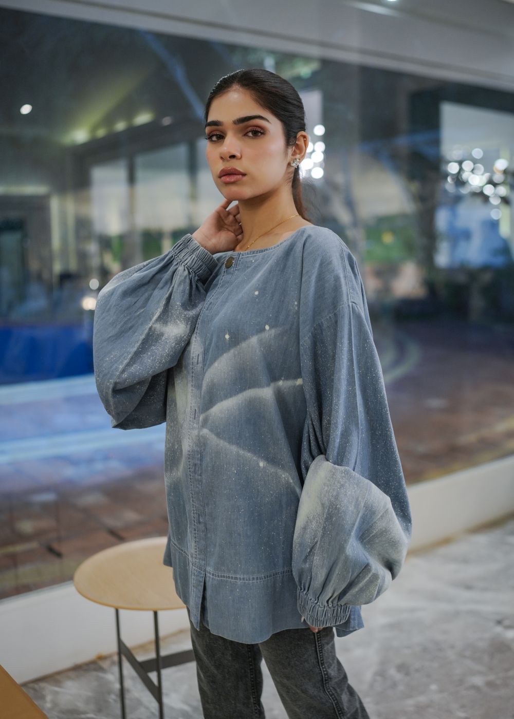 Denimania Bleach Mid Tunic