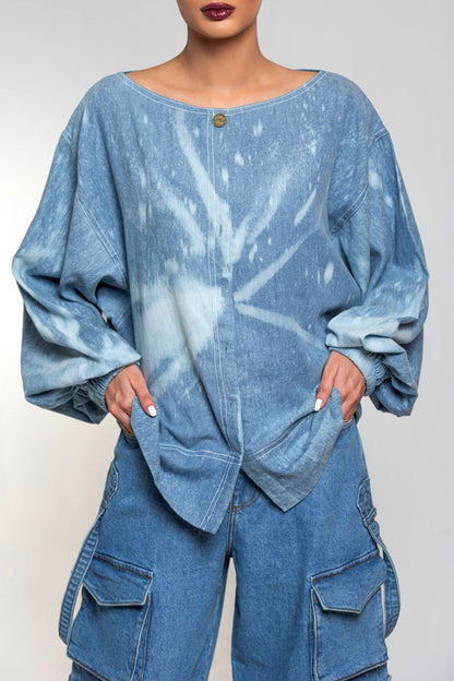 Denimania Bleach Mid Tunic