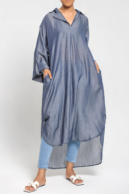 Tencel Free Size Denim Tunic