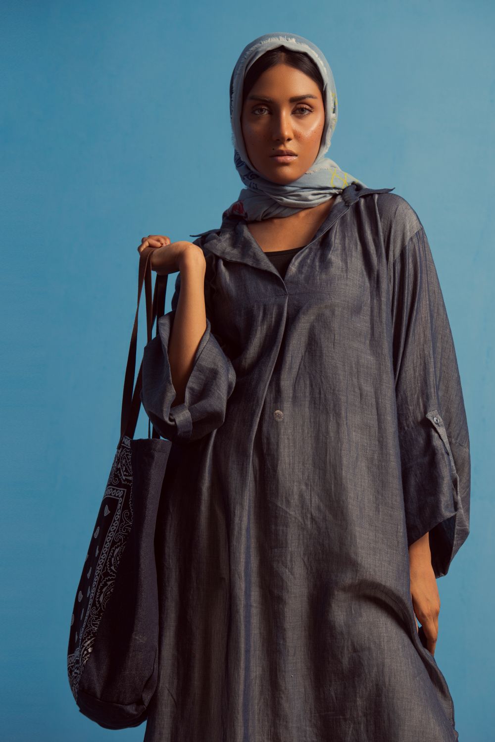 Tencel Free Size Denim Tunic