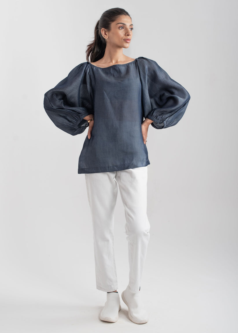 Breeze Top (Tencel blue) 