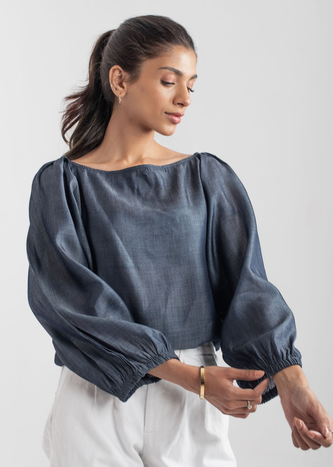 Breeze Top (Tencel blue)