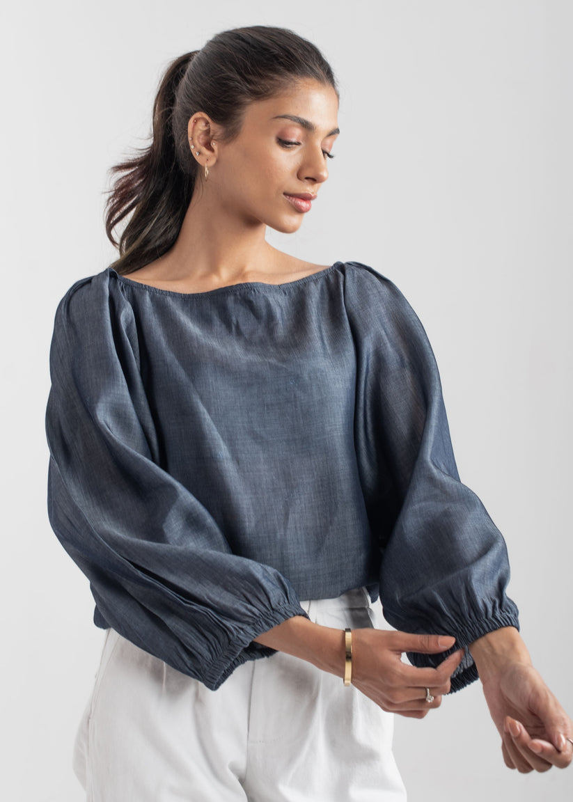 Breeze Top (Tencel blue)