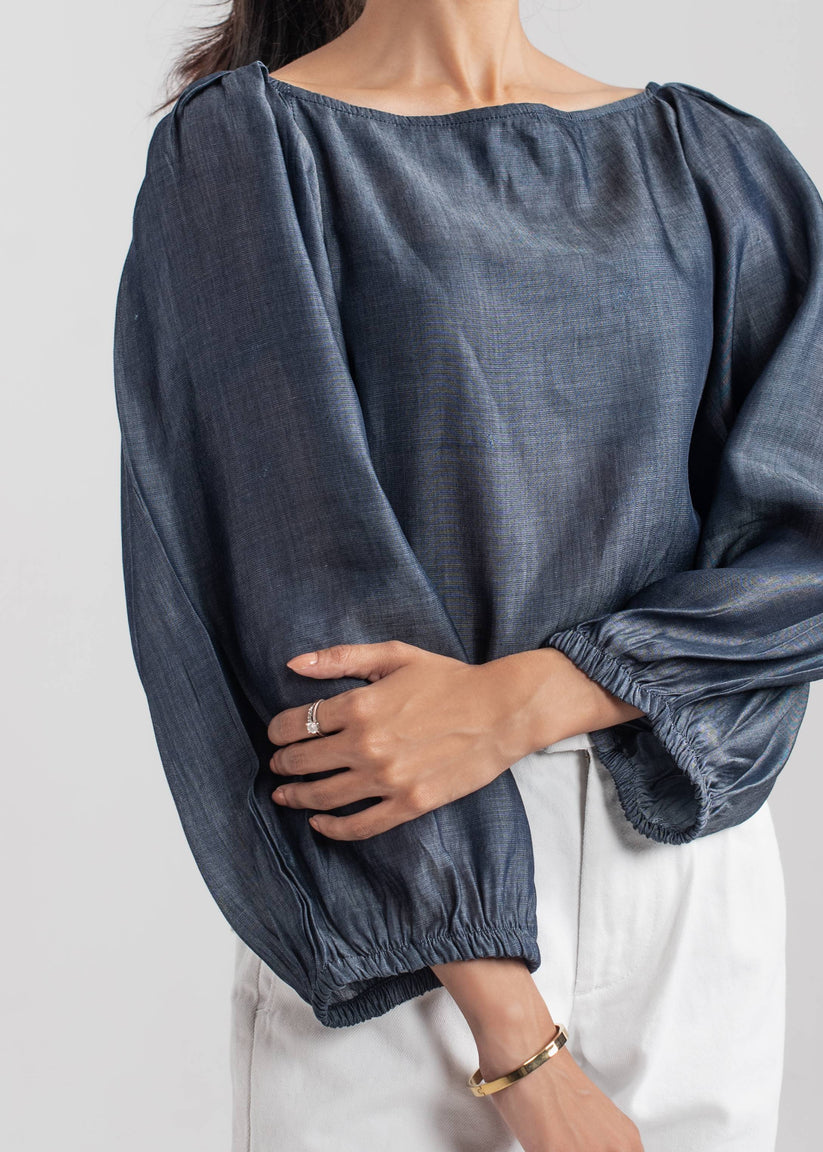 Breeze Top (Tencel blue) 