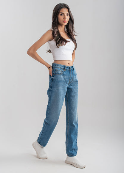 Straight Fit Mom Jeans 2.0 ( PAMELA )