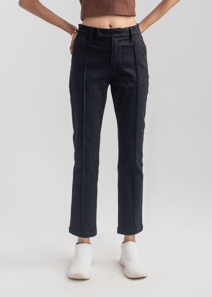 Formal Black Pleat Pant