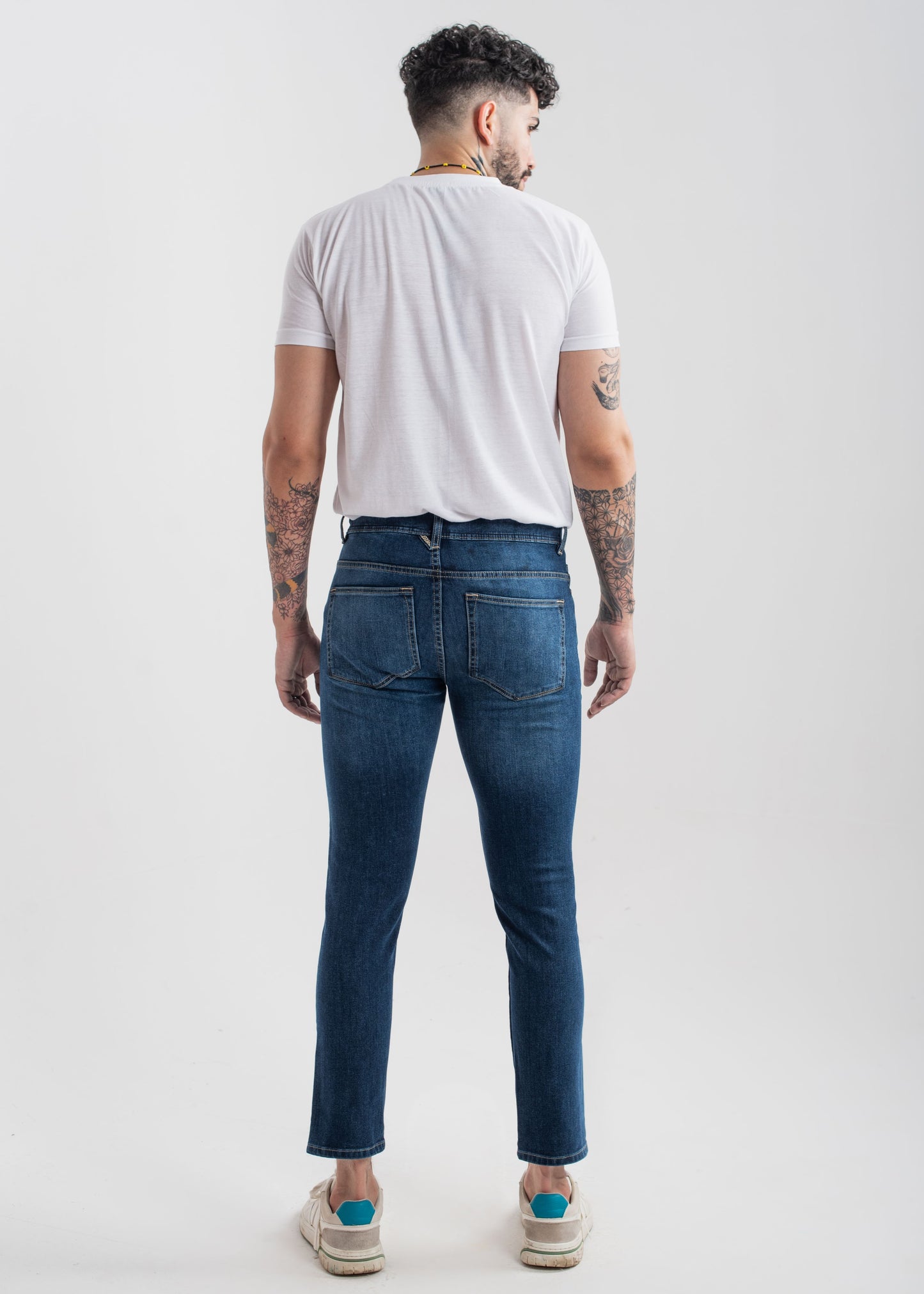 Bi-Stretch Slim Fit Jeans (Dark Blue) v3.0