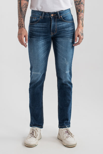 Slim-fit Jeans (Blue) (HIERRO)