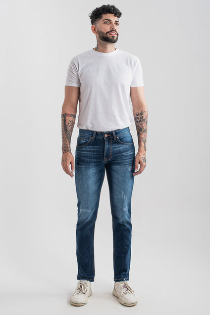 Slim-fit Jeans (Blue) (HIERRO)