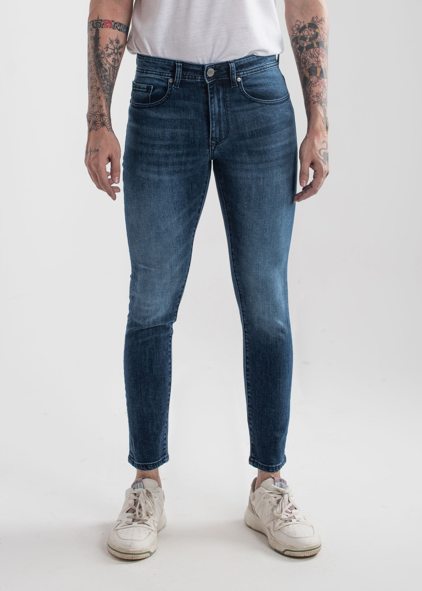 Stretchable Skinny Jeans (Dark Blue) v3.0