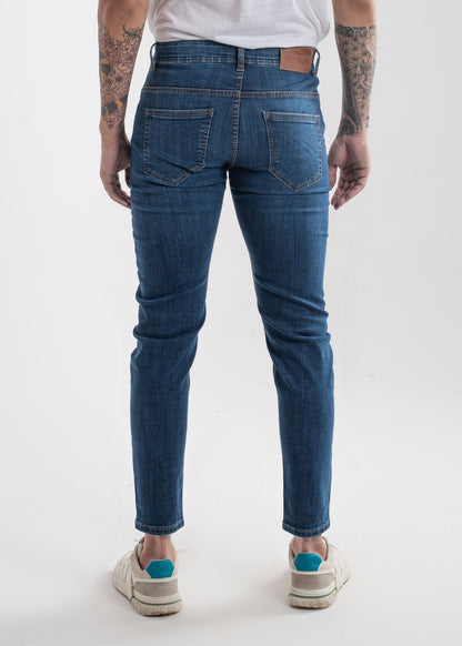 Stretchable Skinny Dark Blue Jeans v3.0