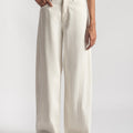 White Skater with Seam Jeans Women