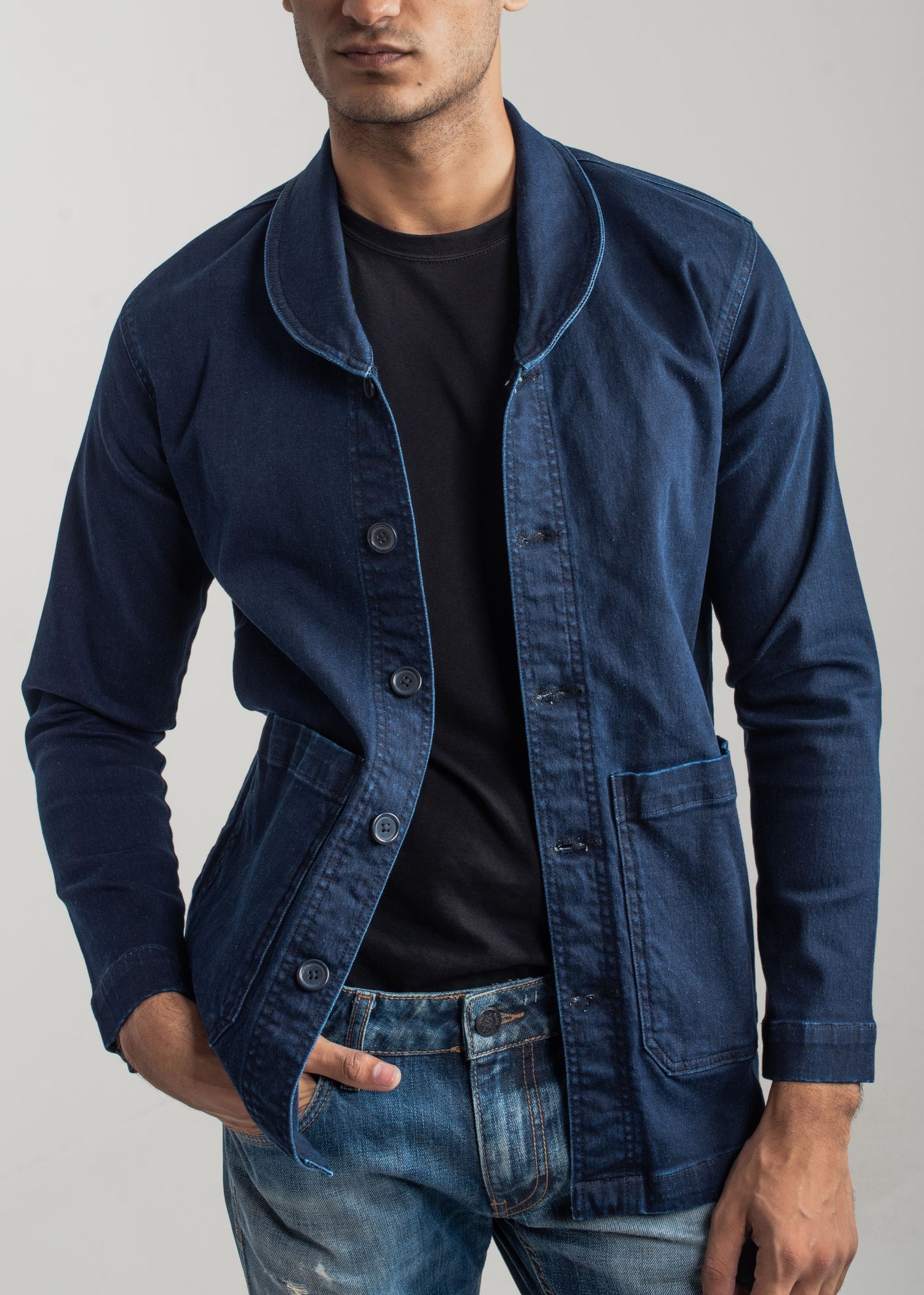 Dark blue Denim Jacket