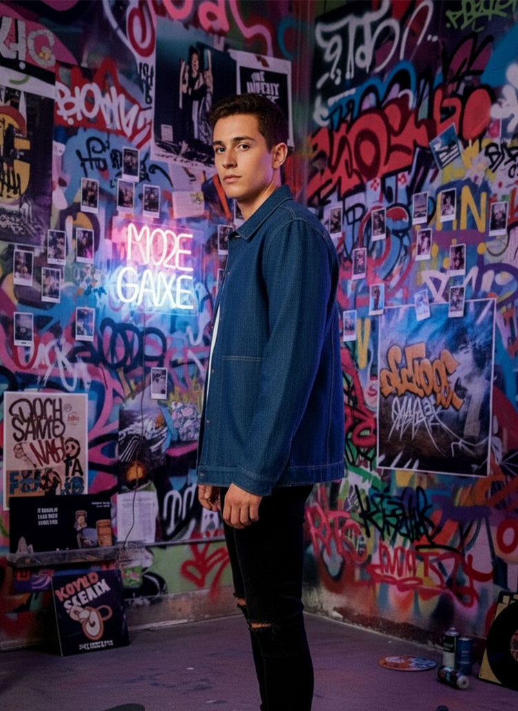 Classic Raw Blue Shacket