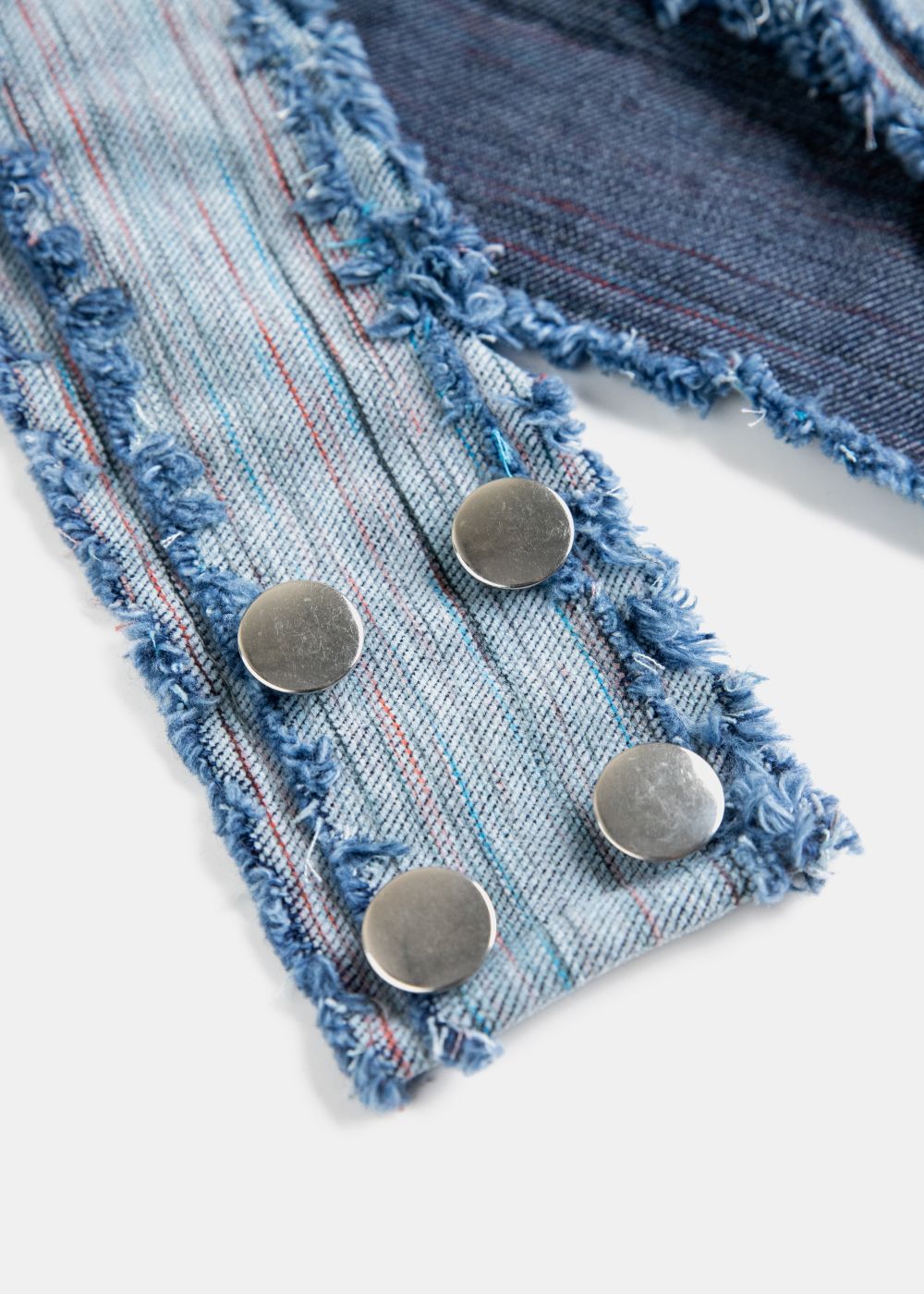 Women's Denim Drift Belt with Buttons