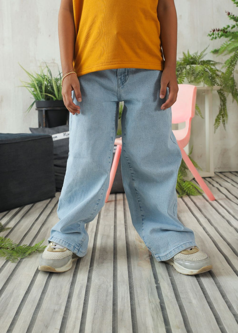 Frost Wide Leg Jeans for girls