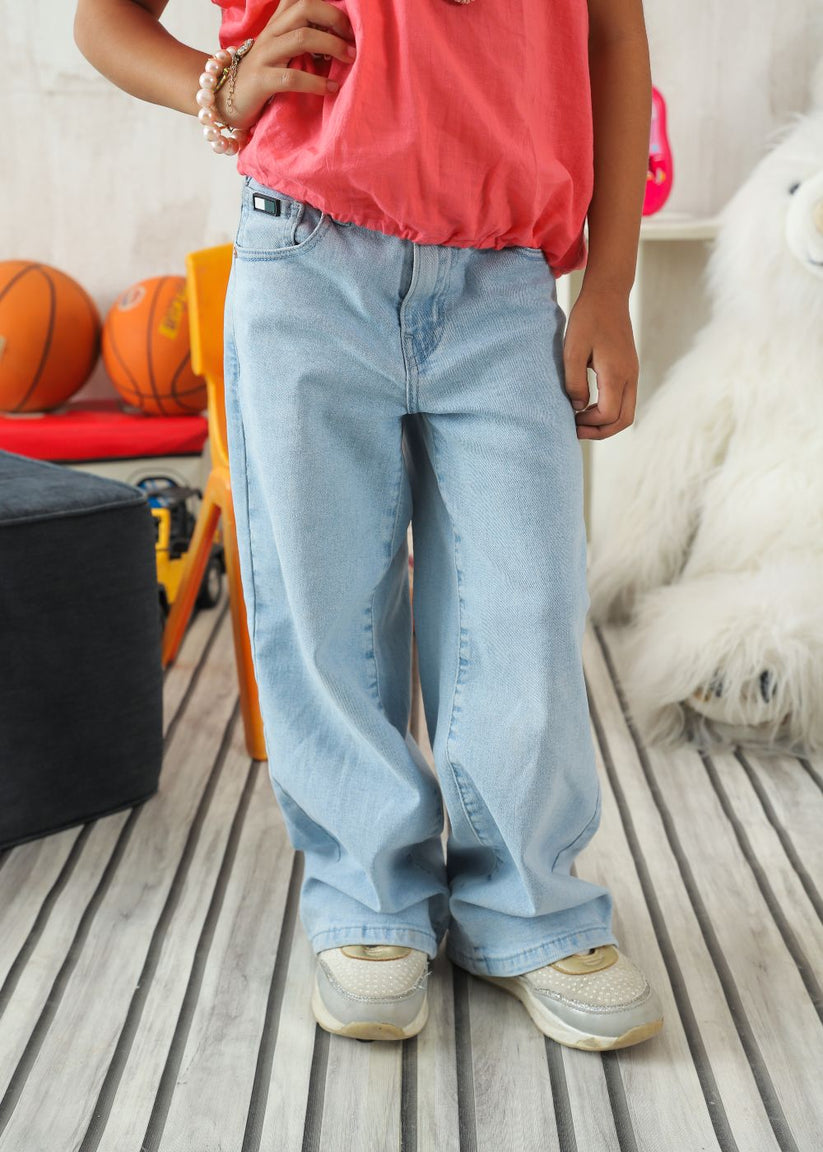 Frost Wide Leg Jeans for girls
