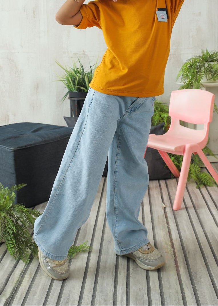 Frost Wide Leg Jeans for girls