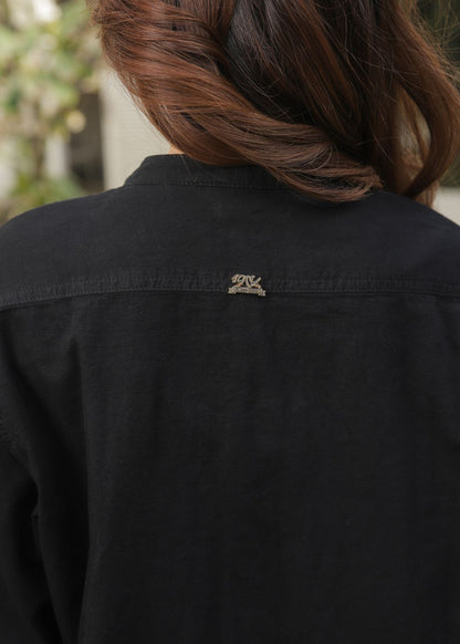 Ladies Denim Kurta in Back