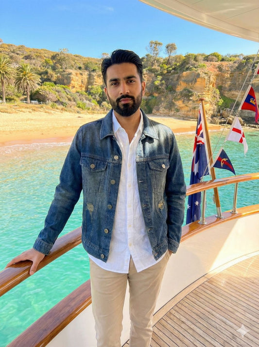 Rustic Distorted Jacket-Him