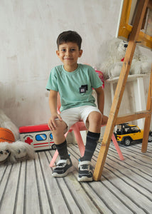 Mint Green Tshirt-Boys