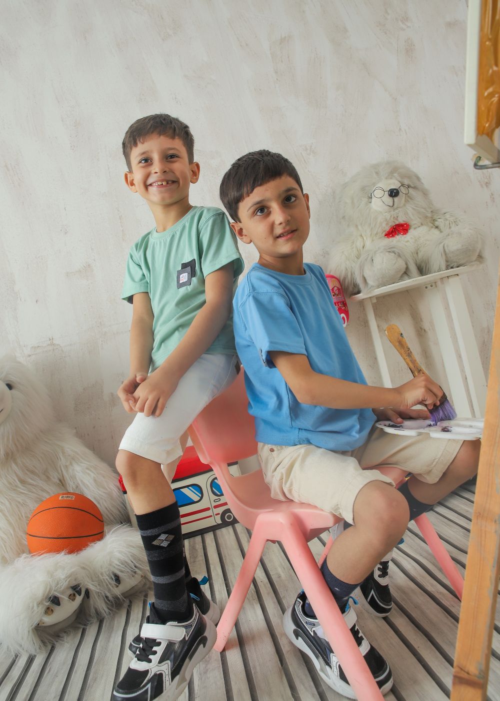 Light Blue Tshirt-Boys