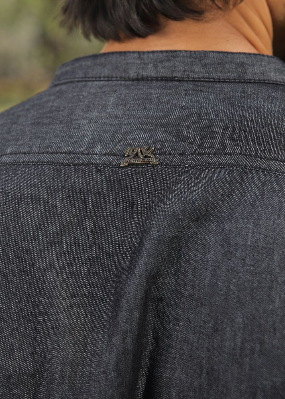 Fusion Charcoal Kurta-Him