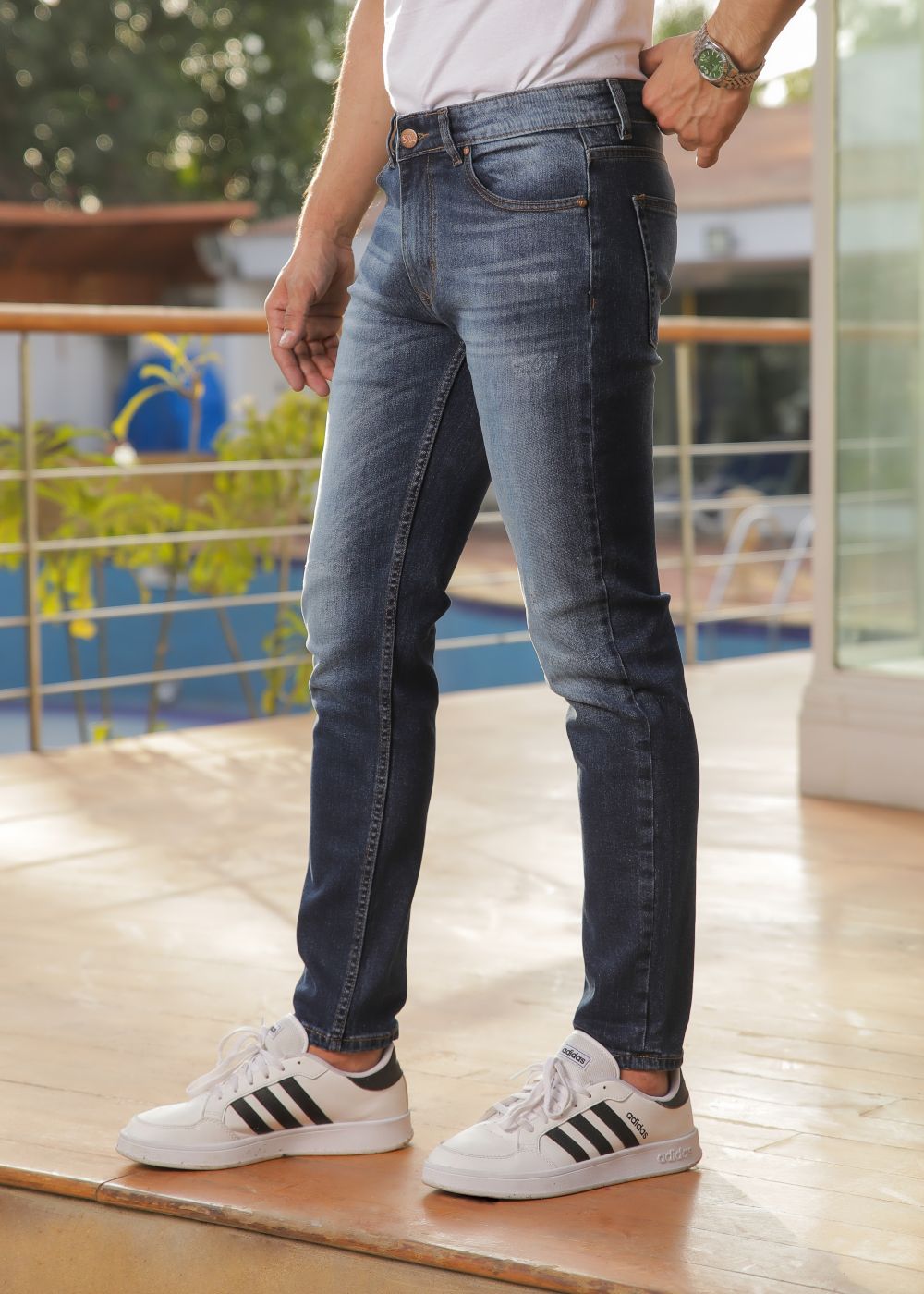 Hierro Dark Slim Jeans