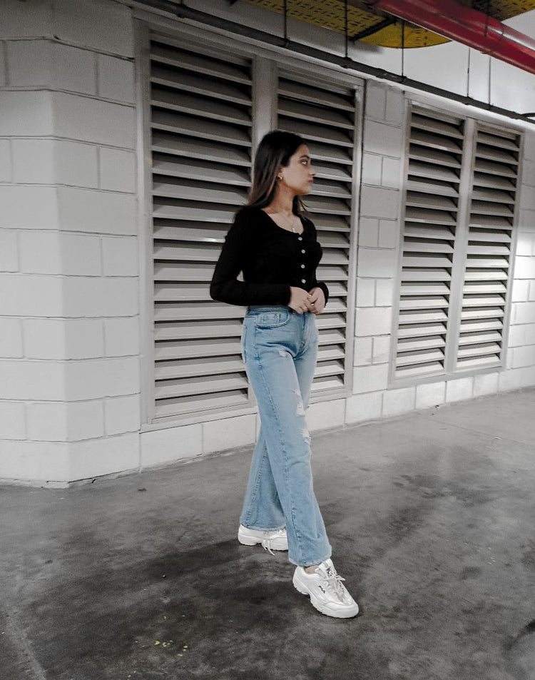 Bartender Light Blue Flare Jeans