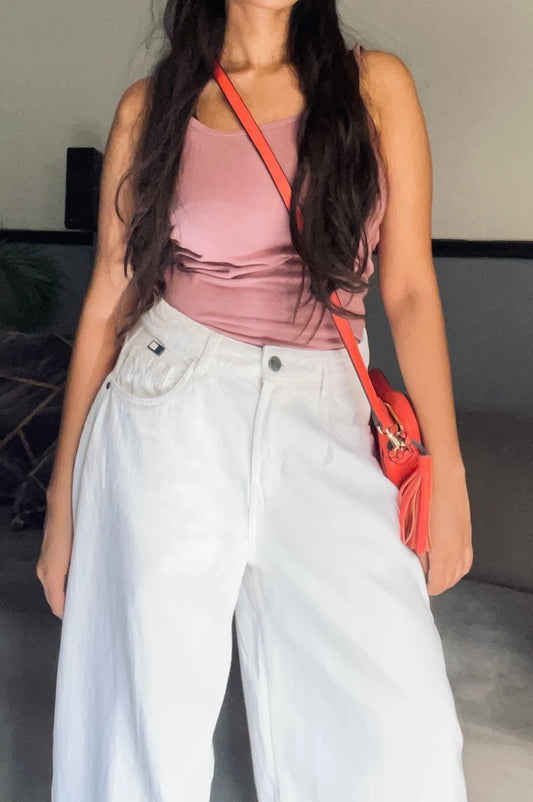 Rogue White Jeans-Women