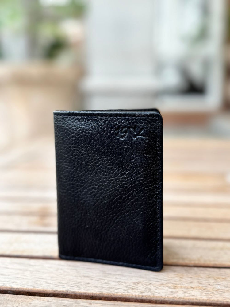 Black Foldable Compact Wallet