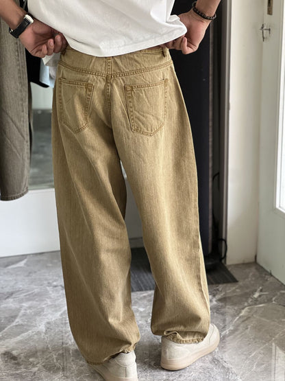 Sandstorm Khaki Barrel Jeans Men