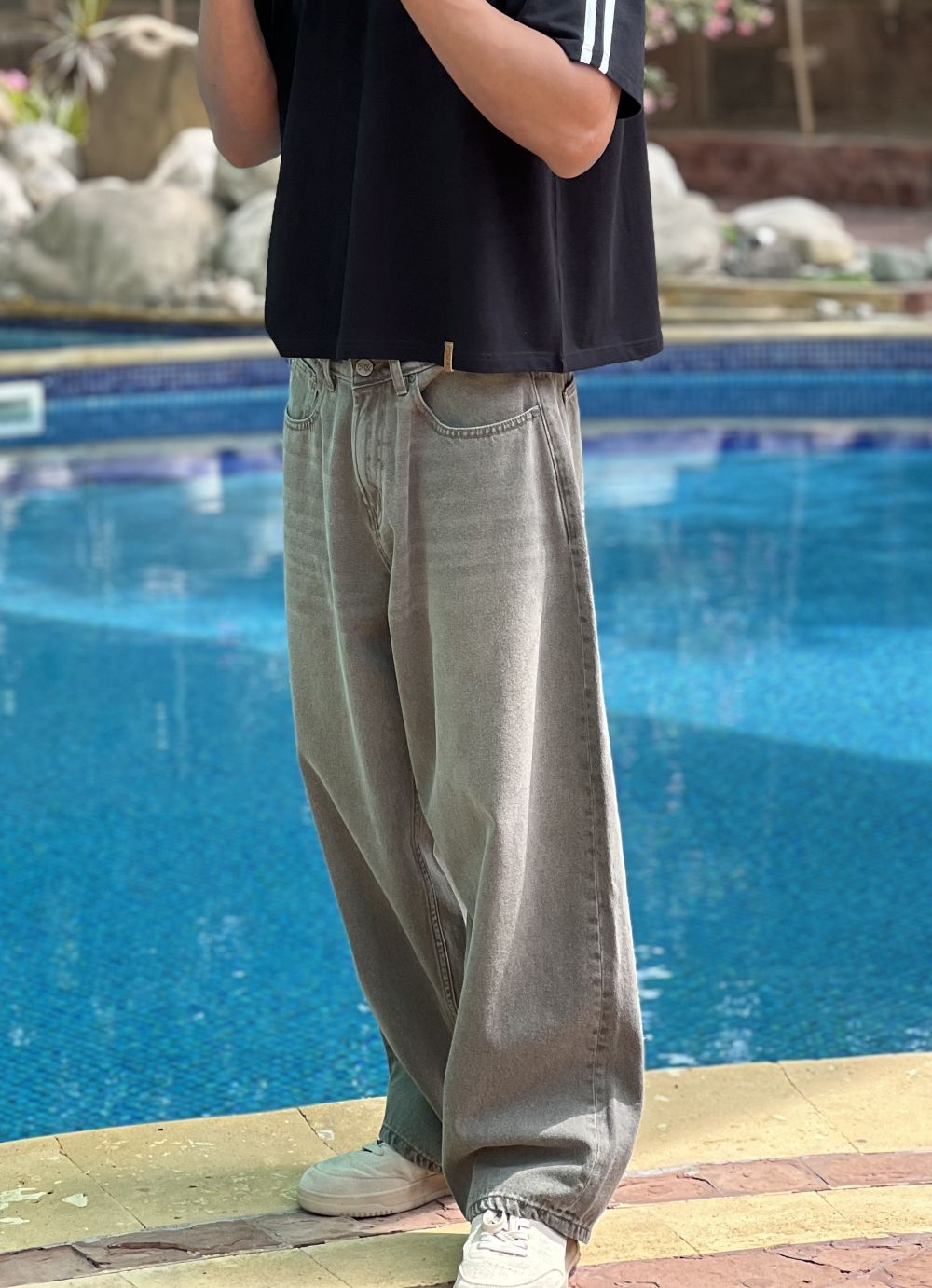 Karakoram Mist Barrel Jeans Men