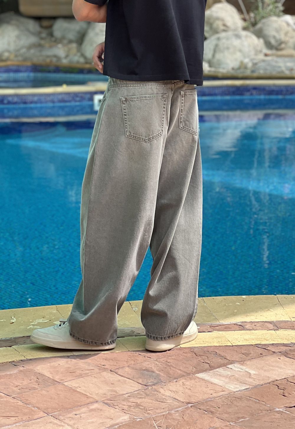 Karakoram Mist Barrel Jeans Men