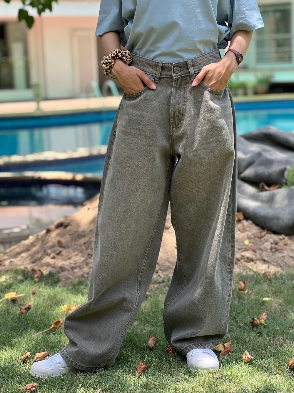 Karakoram Mist Barrel Jeans Women