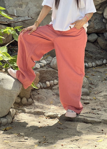 Salt Pink Barrel Jeans Women