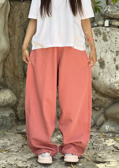 Salt Pink Barrel Jeans Women