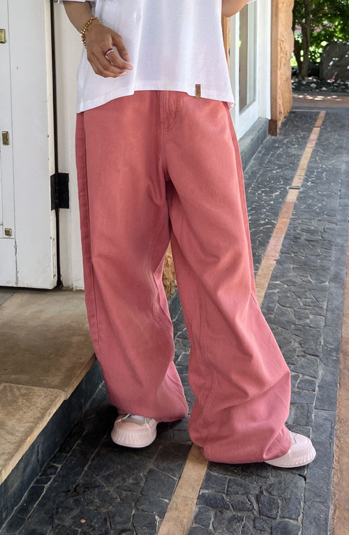 Salt Pink Barrel Fit Jeans for Women – 1947 Clothing
